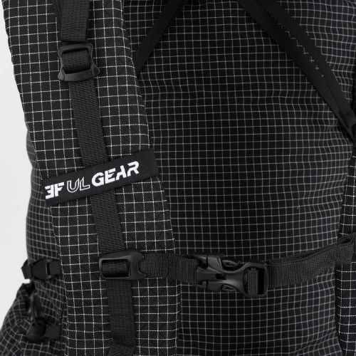 Wanderrucksack 3F UL Qidian Pro 46+10L Black