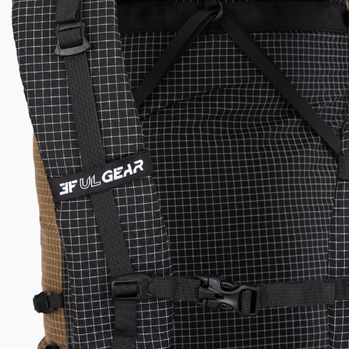 Wanderrucksack 3F UL Qidian Pro 46+10L Brown