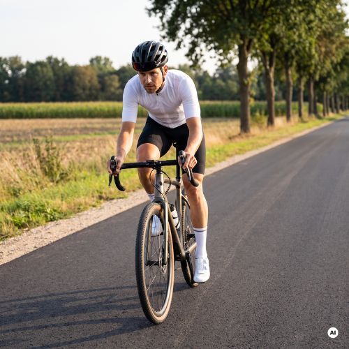 ATTABO Maxis Visible Pro Fahrradsocken 3 Paar Weiß