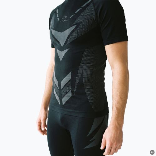 Herren-Funktionsunterwäsche-Set KADVA Alpinestep Thermo SH Light Plus Set Black