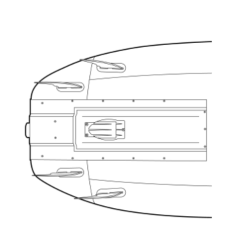 Elektrisches Brett Radinn X-Sport B kit G3 STD + STD battery pack weiß 9111AA