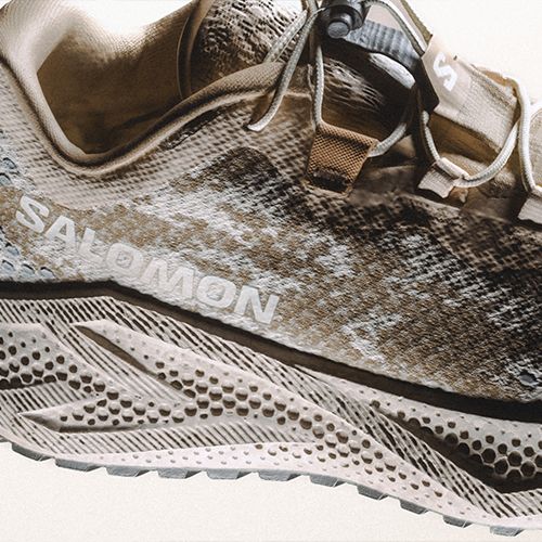 Laufschuhe für Damen Salomon Aero Glide 4 GRVL tapioca/desert tan