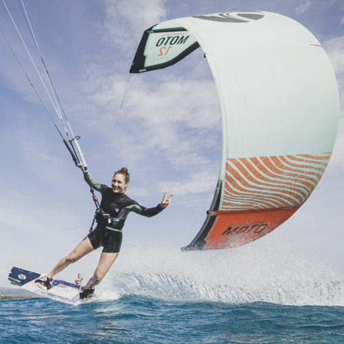 Cabrinha Moto kitesurfing drachen blau K2KOMOTOX007004