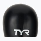 TYR Wrinkle-Free Silicone Kinderschwimmkappe schwarz