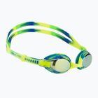 Schwimmbrille Kinder TYR Swimple Tie Dye Mirrored gold/green/blue