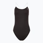 Einteiliger Badeanzug TYR Hexa Cutoutfit schwarz/weiß