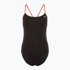 Einteiliger Damen-Badeanzug TYR Hexa Cutoutfit schwarz/orange