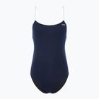 Einteiliger Damen-Badeanzug TYR Hexa Cutoutfit navy/weiß