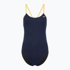 Einteiliger Damen-Badeanzug TYR Hexa Cutoutfit navy/gold