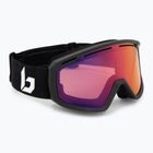 Skibrille Bollé Y7 OTG black matte/volt ruby