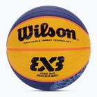 Wilson Fiba 3X3 Replica Paris 2004 Basketball blau/gelb Größe 6