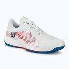 Herren Tennisschuhe Wilson Kaos Swift 1.5 Clay weiß/deja vu blau/wilson rot