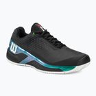 Wilson Rush Pro 4.0 Blade Clay Herren Tennisschuhe schwarz/schwarz/tief teal