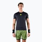 Herren HYDROGEN Panther Tech Tee schwarz/gelb Tennisshirt