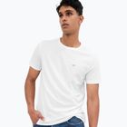 Herren GAP Micro Logo Rundhalsausschnitt Tee weiß global