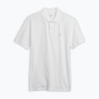 Herren GAP Logo Pique Poloshirt optisch weiß