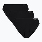 Under Armour Pure Stretch NS BKN Damen-Slips 3 Paar schwarz