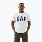 Herren GAP Soft Basic Logo weißes Global-T-Shirt