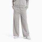 Damen Reebok Identität Small Logo Fleece WIde Leg Hose mittel grau heather