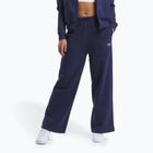 Damenhose Reebok Identity Small Logo Fleece WIde Leg vector navy