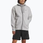 Hoodie Sweatshirt Herren Reebok Athlete Full Zip medium grey heather