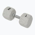 Gummierte Hantel Nike Strength Grind Hex Dumbbell 17,5 kg wolf grey