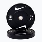 Bumper-Gewicht Nike Strength Rubber Bumper Plates 15 kg black/white