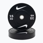 Bumper-Gewicht Nike Strength Rubber Bumper Plates 25 kg black/white