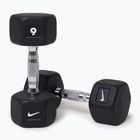 Kurzhanteln Nike Strength Hex Dumbbell 2 x 9 kg black/white