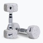 Kurzhanteln Nike Strength Grind Hex Dumbbell 2 x 3 kg wolf grey