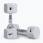 Hanteln Nike Strength Grind Hex Dumbbell 2 x 5 kg wolf grey