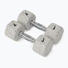 Kurzhanteln Nike Strength Grind Hex Dumbbell 2 x 7 kg wolf grey