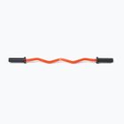 Gebogene Curlstange Nike Strength Shield Curl Bar orange