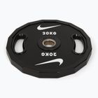 Bumper-Gewichte Nike Strength Pro Urethane Plates 20 kg black/white