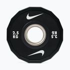 Gewichtszusatz Nike Strength Pro Urethane Plates 2 x 2,5 kg black/white