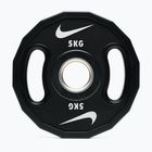 Gewichtszusatz Nike Strength Pro Urethane Plates 2 x 5 kg black/white