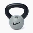 Kettlebell Nike Strength Rubber Coated 4 kg smoke grey