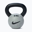 Kugelhantel Nike Strength Rubber Coated 8 kg smoke grey
