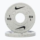 Hantelscheiben Nike Strength Grind Change Plates 2 x 1 kg wolf grey