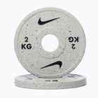Gewichtszusatz Nike Strength Grind Change Plates 2 x 2 kg wolf grey