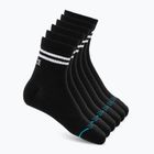 Socken Stance Core Quarter 6 pairs black