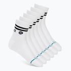 Socken Stance Core Quarter 6 pairs white