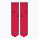 Socken Stance Bulls Badged Crew red