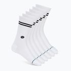 Socken Stance Core Crew 6 pairs white