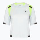 Brooks Carbonite Damen Laufshirt eisgrau/Nightlife Jacquard