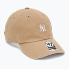 47 Marke MLB New York Yankees Base Runner Kappe CLEAN UP khaki