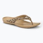 Flip-Flops Damen Crocs Kadee II Leopard leopard/gold