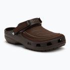 Herren Crocs Yukon Vista II Clog espresso flip-flops