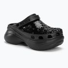 Slides Schlappen  Damen Crocs Classic Bae Sequin black/multi