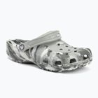 Crocs Classic Marbled Clog Flip-Flops hellgrau/mehrfarbig
